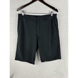 Hurley Phantom Hybrid Shorts Black Stretch Boardshorts Mens Size 32 Quick Dry